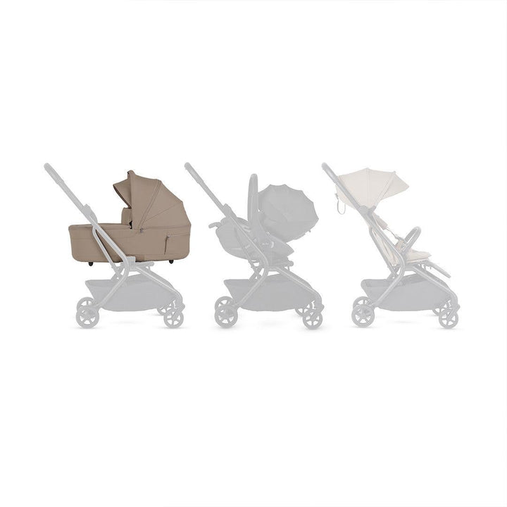 Silver Cross Nia Carrycot - Champagne-Carrycots-Champagne- | Natural Baby Shower