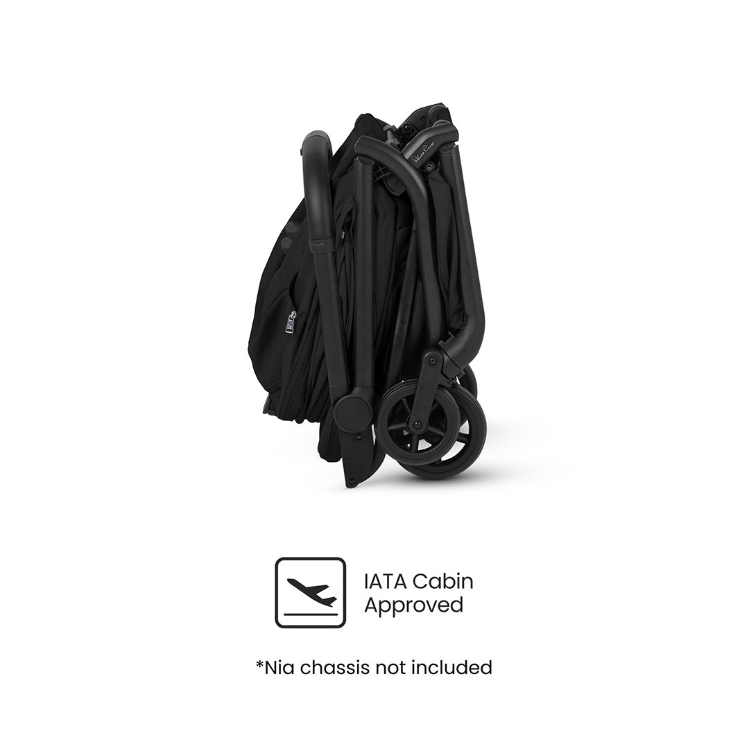 Silver Cross Nia Carrycot - Onyx-Carrycots-Onyx- | Natural Baby Shower