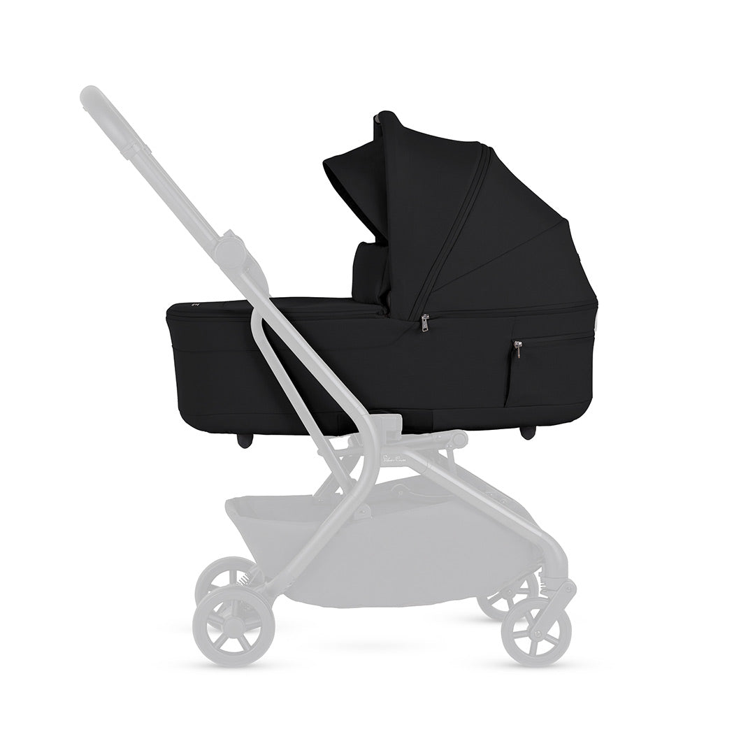 Silver Cross Nia Carrycot - Onyx-Carrycots-Onyx- | Natural Baby Shower