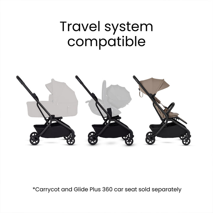 Silver Cross Nia Stroller - Champagne-Strollers- | Natural Baby Shower