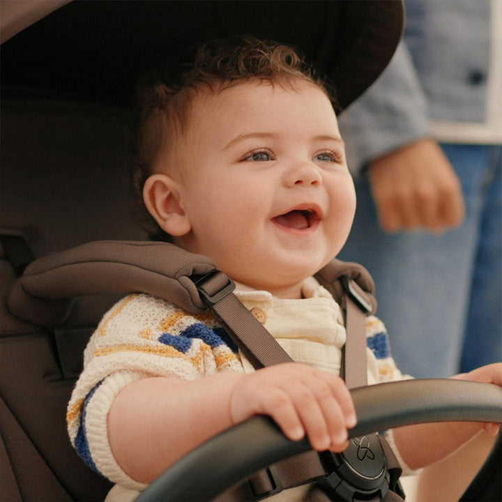 Silver Cross Nia Stroller - Chocolate-Strollers- | Natural Baby Shower
