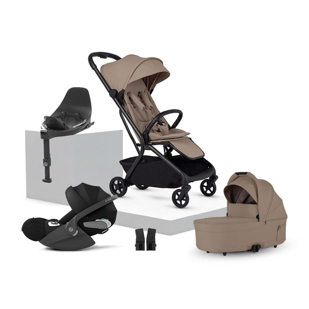 Silver Cross Nia Cloud T Travel System-Travel Systems-Champagne- | Natural Baby Shower
