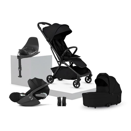 Silver Cross Nia Cloud T Travel System-Travel Systems-Onyx- | Natural Baby Shower