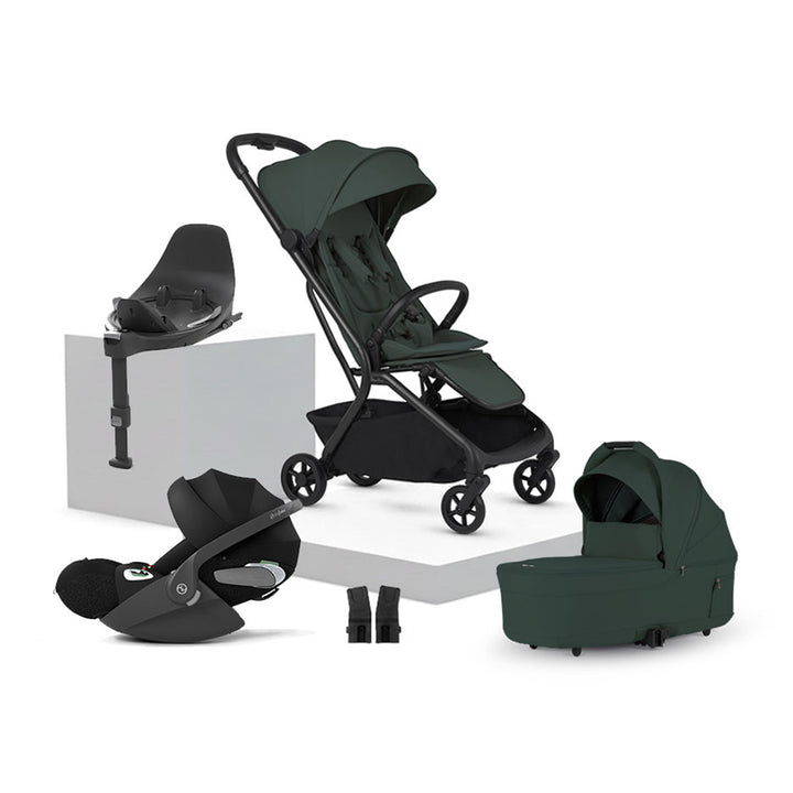 Silver Cross Nia Cloud T Travel System-Travel Systems-Conifer- | Natural Baby Shower
