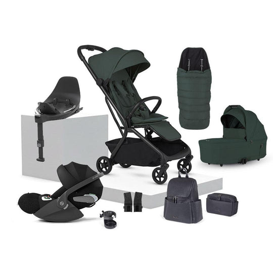 Silver Cross Nia Cloud T Travel System with Accessories-Travel Systems-Champagne- | Natural Baby Shower