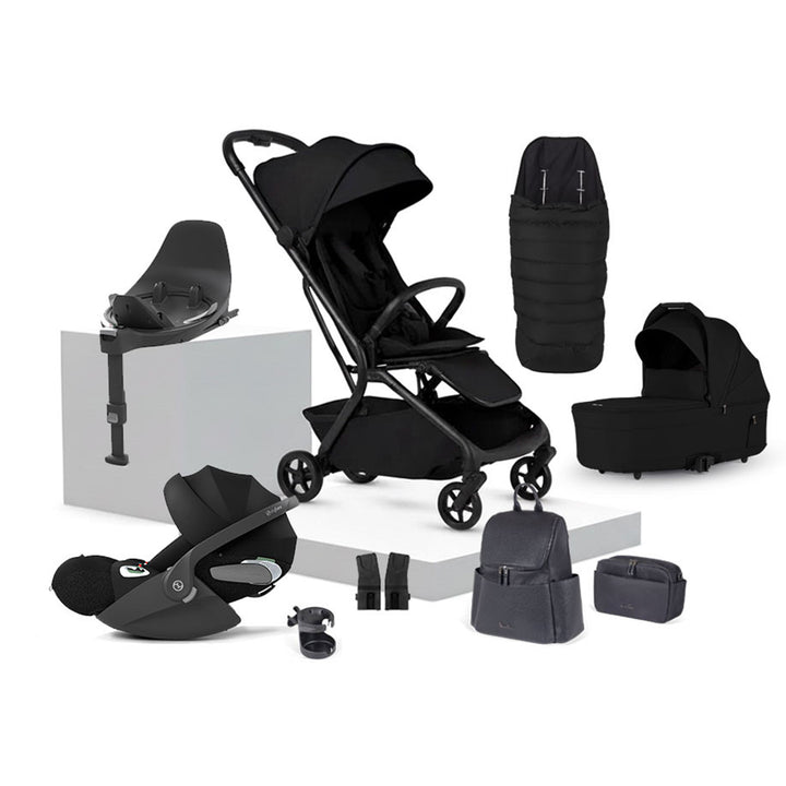 Silver Cross Nia Cloud T Travel System with Accessories-Travel Systems-Onyx- | Natural Baby Shower