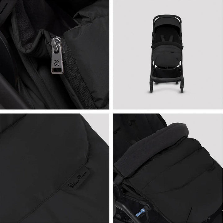 Silver Cross Nia Footmuff - Onyx-Footmuffs-Onyx- | Natural Baby Shower