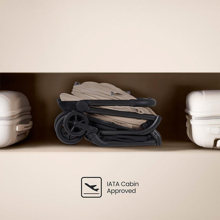 Silver Cross Nia Glide Travel System-Travel Systems-Champagne- | Natural Baby Shower