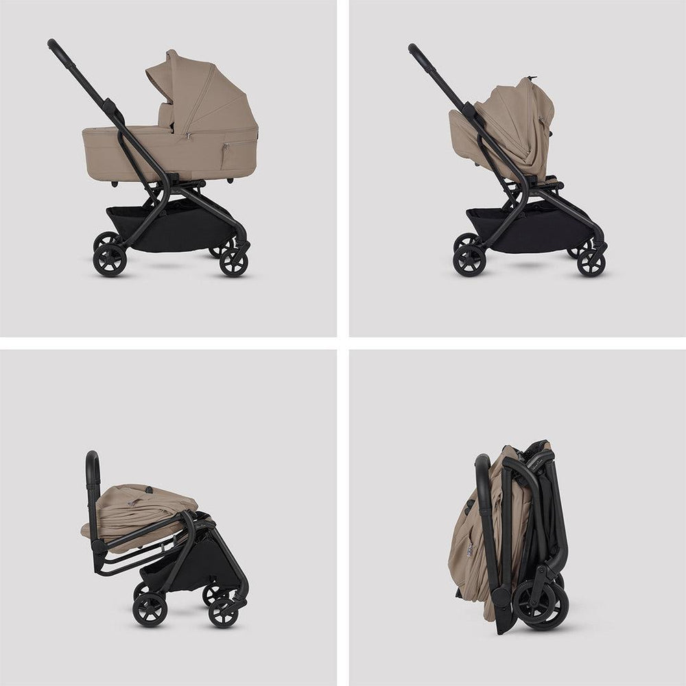 Silver Cross Nia Glide Travel System-Travel Systems-Champagne- | Natural Baby Shower