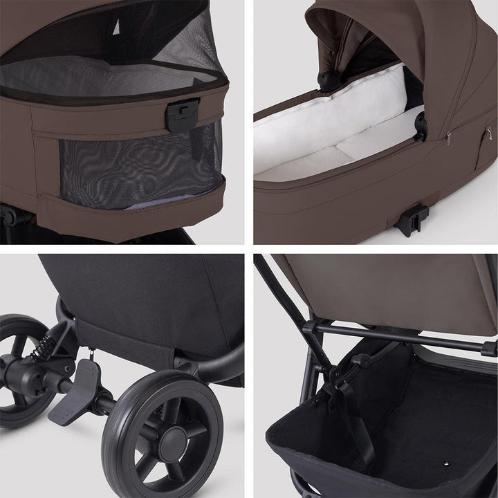 Silver Cross Nia Glide Travel System-Travel Systems-Champagne- | Natural Baby Shower