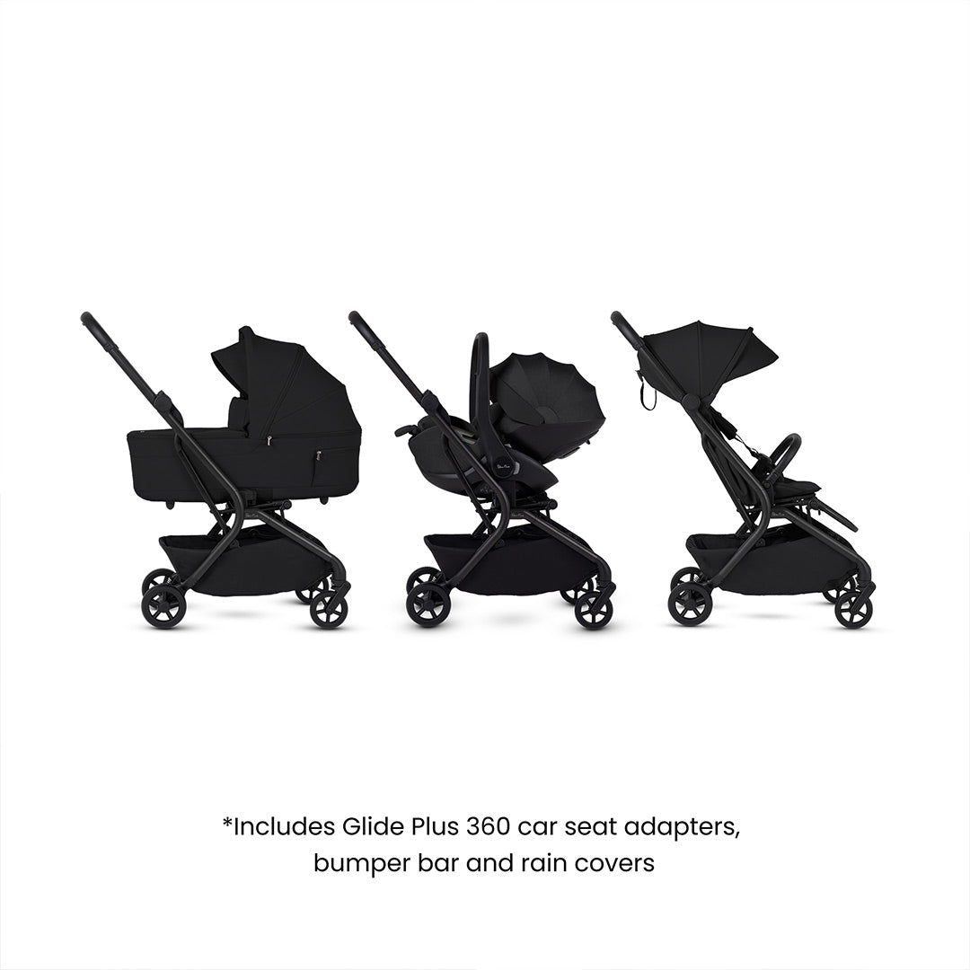 Silver Cross Nia Glide Travel System-Travel Systems-Champagne- | Natural Baby Shower