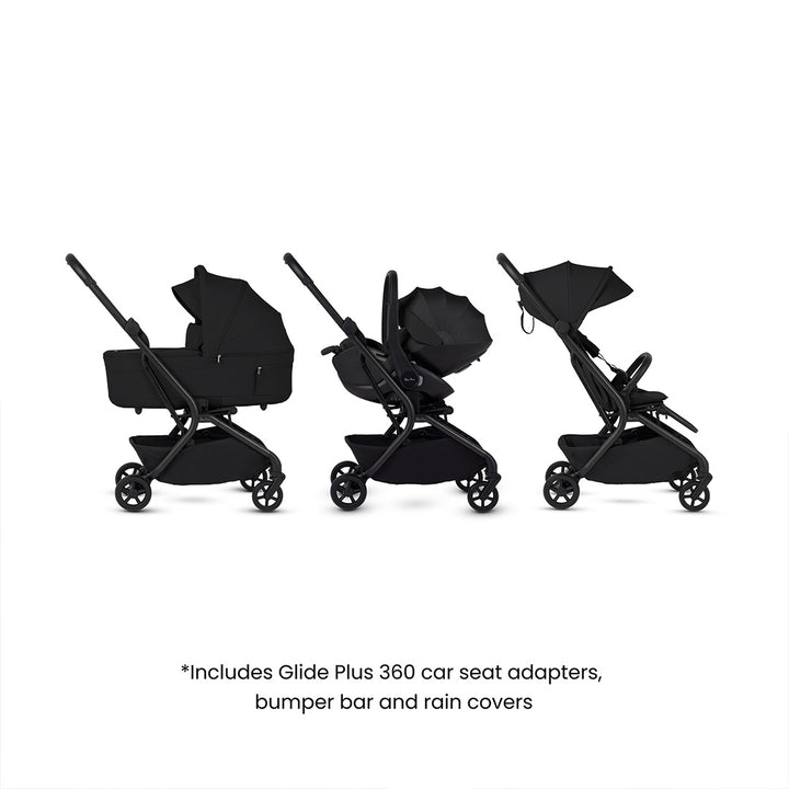 Silver Cross Nia Glide Travel System-Travel Systems-Champagne- | Natural Baby Shower