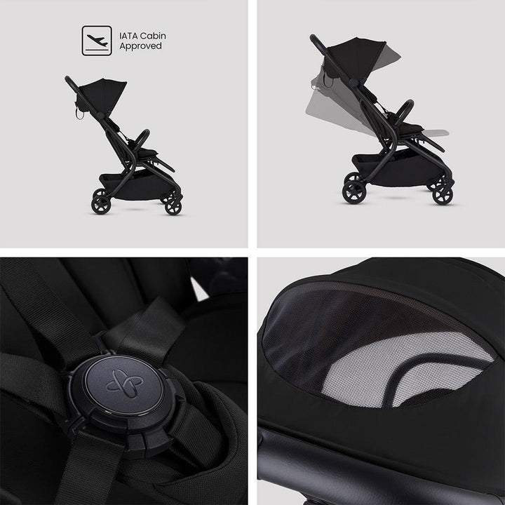 Silver Cross Nia Glide Travel System-Travel Systems-Champagne- | Natural Baby Shower
