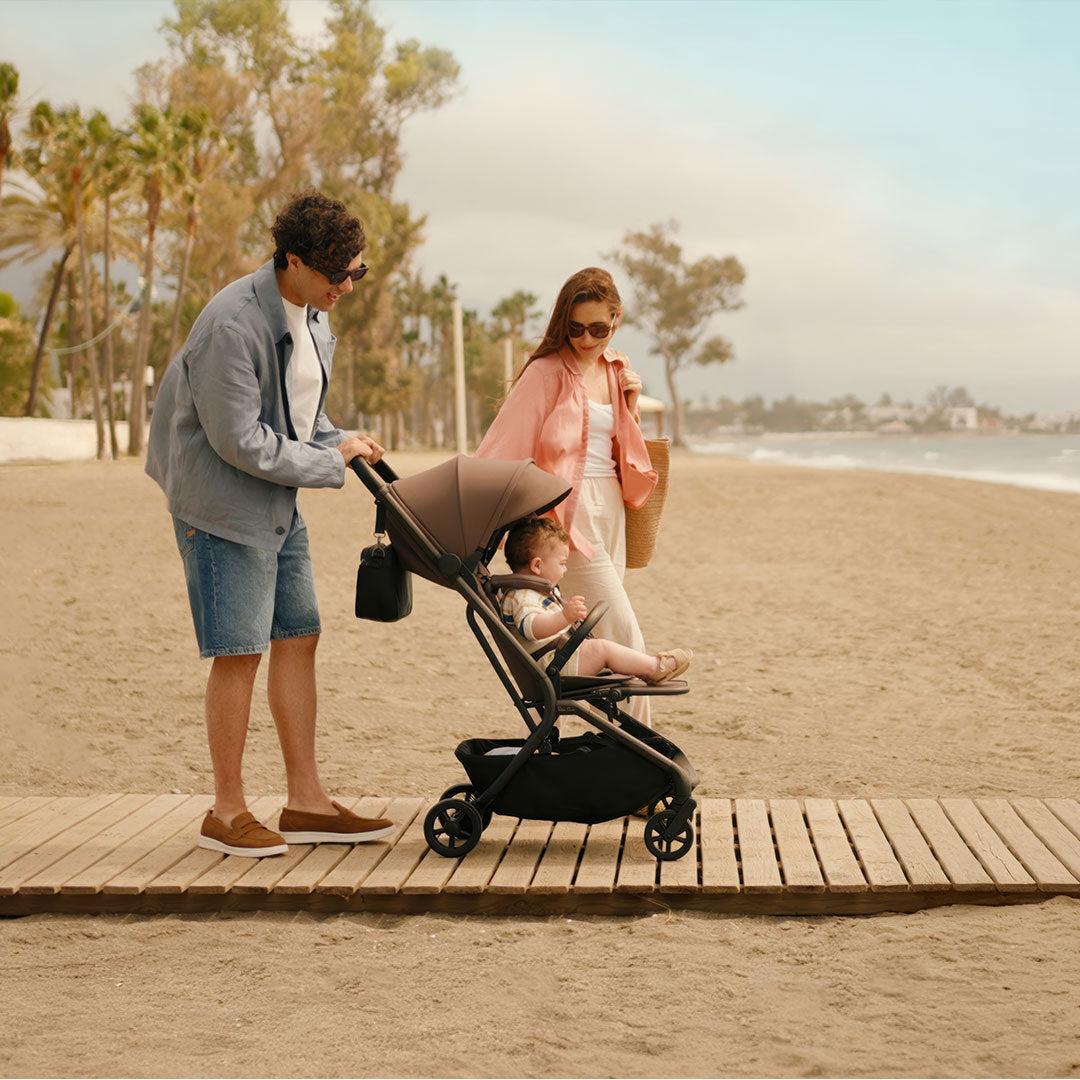 Silver Cross Nia Stroller - Onyx-Strollers-No Carrycot- | Natural Baby Shower