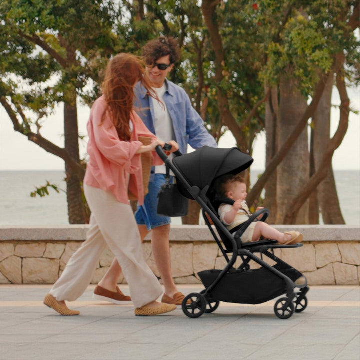 Silver Cross Nia Stroller - Onyx-Strollers- | Natural Baby Shower