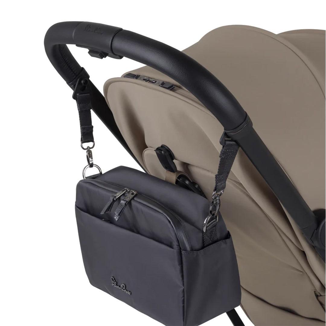 Silver Cross Nia Organiser Bag - Black-Stroller Organisers-Black- | Natural Baby Shower