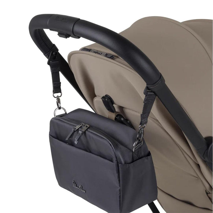 Silver Cross Nia Organiser Bag - Black-Stroller Organisers-Black- | Natural Baby Shower