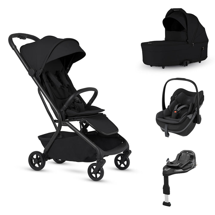Silver Cross Nia Pebble Slide Pro Travel System-Travel Systems-Champagne- | Natural Baby Shower
