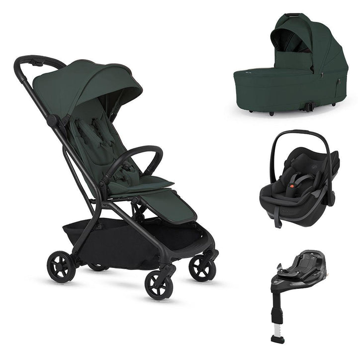 Silver Cross Nia Pebble Slide Pro Travel System-Travel Systems-Champagne- | Natural Baby Shower