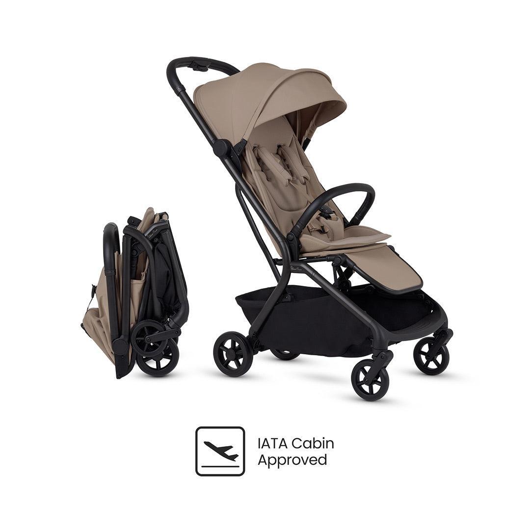Silver Cross Nia Stroller - Champagne-Strollers-No Carrycot- | Natural Baby Shower