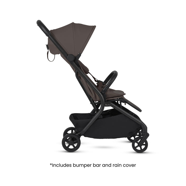 Silver Cross Nia Stroller - Chocolate-Strollers-No Carrycot- | Natural Baby Shower