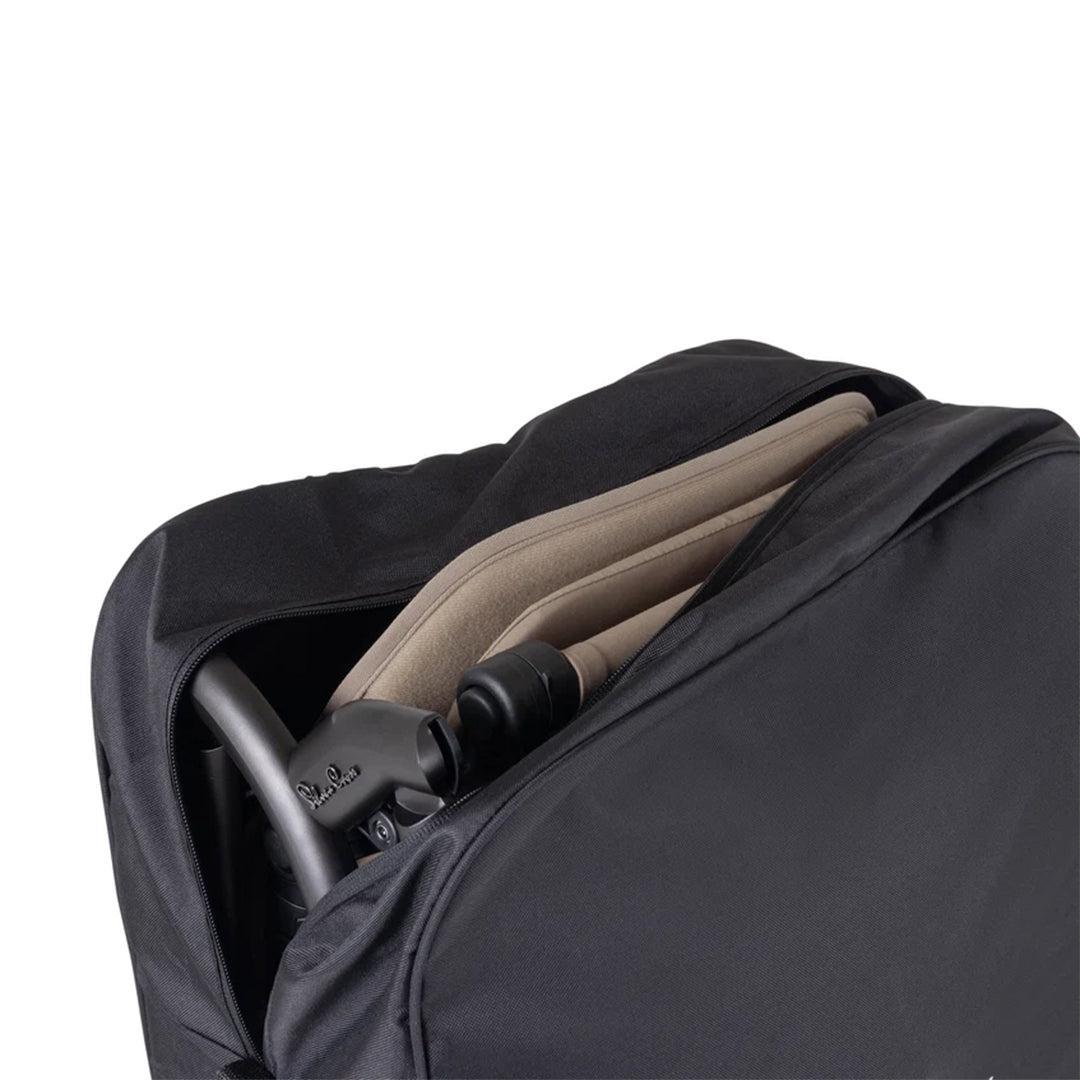 Silver Cross Nia Travel Bag - Black-Stroller Transport Bags-Black- | Natural Baby Shower