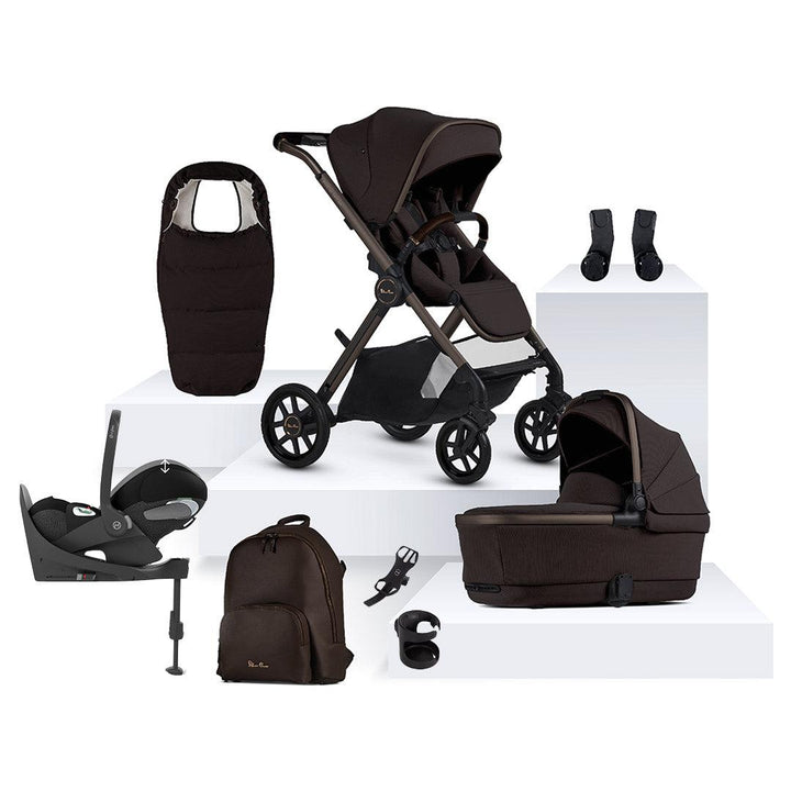 Silver Cross Reef 2 SPECIAL EDITION Pushchair + Cloud T Travel System - Ganache-Travel Systems-Ganache- | Natural Baby Shower