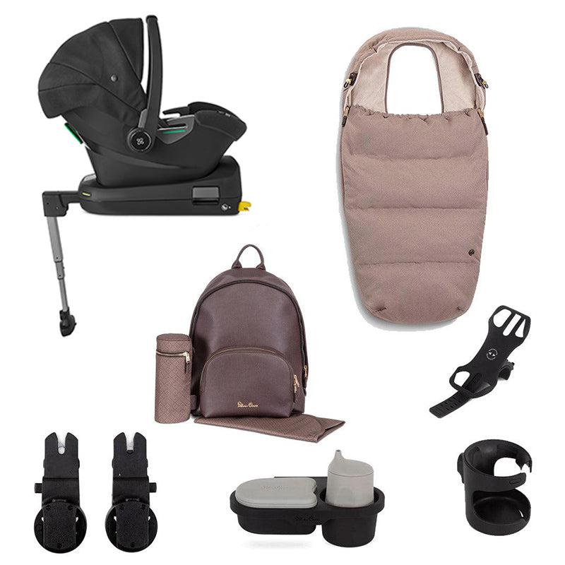 Silver Cross Reef Ultimate Pack Bundle - Earth-Car Seat Bundles- | Natural Baby Shower