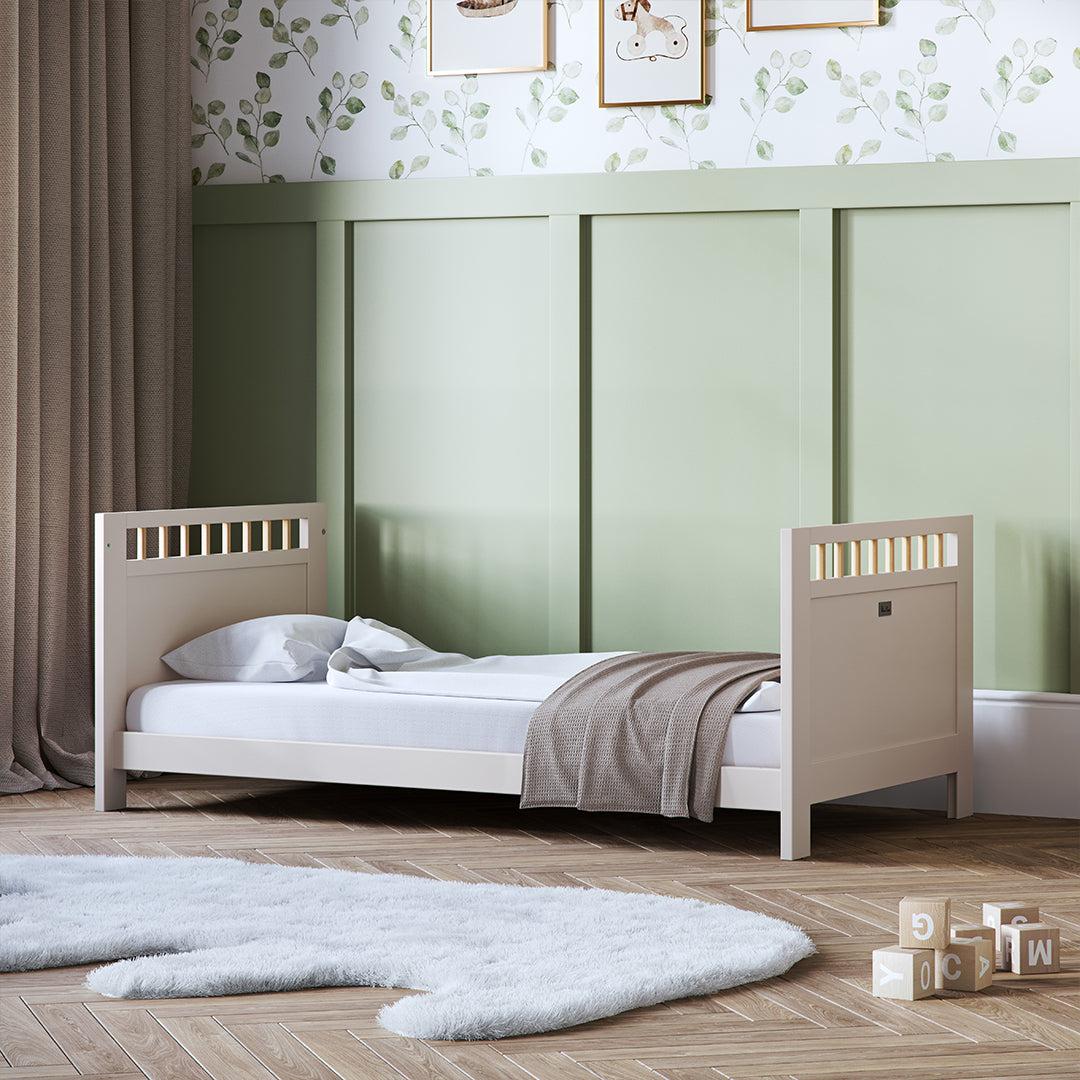 Silver Cross Seville Cot Bed - Cashmere Oak-Cot Beds-Cashmere Oak- | Natural Baby Shower