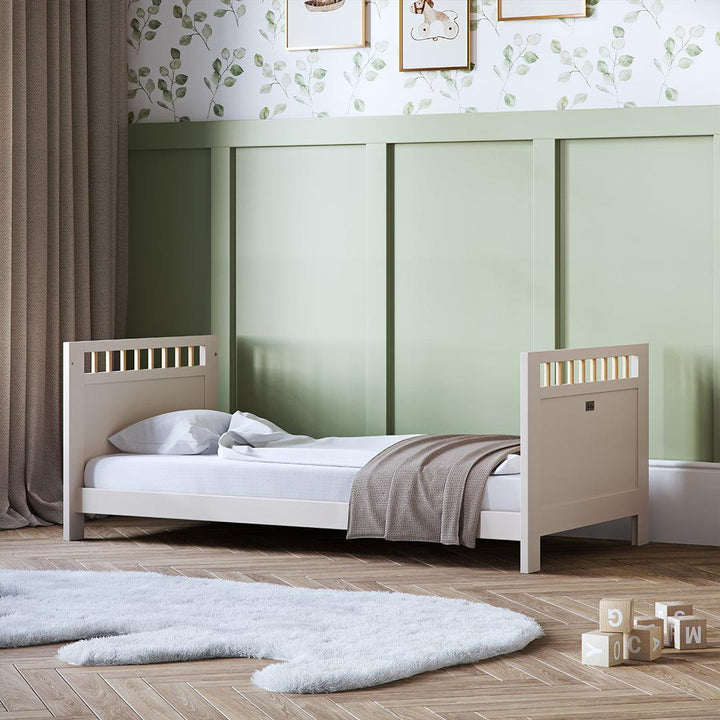 Silver Cross Seville Cot Bed - Cashmere Oak-Cot Beds-Cashmere Oak- | Natural Baby Shower