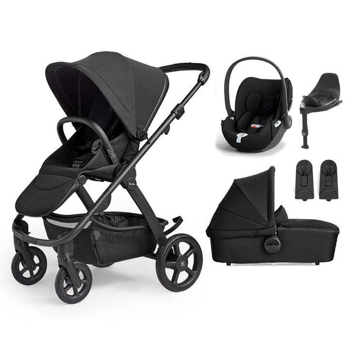 Silver Cross Tide 3-in-1 Pushchair + Cloud T Travel System - Space-Travel Systems-Space-No Accessory Box | Natural Baby Shower
