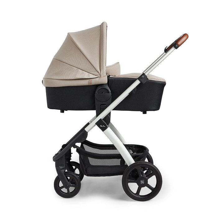 Silver Cross Tide 3-In-1 Pushchair + Dream Travel System - Stone-Travel Systems-Stone-No Accessory Box | Natural Baby Shower