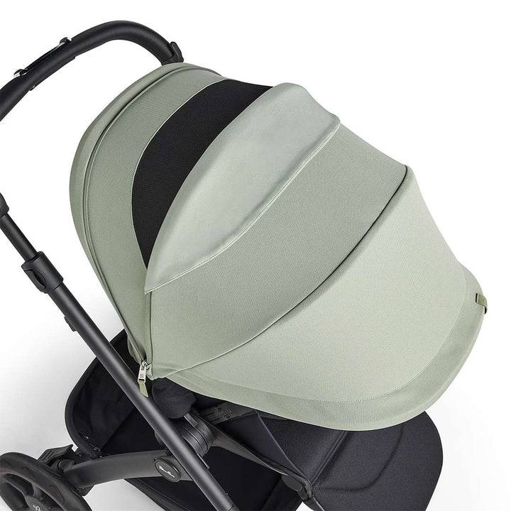 Silver Cross Tide 3-In-1 Pushchair - Sage - Black Chassis-Strollers-Sage-No Accessory Box | Natural Baby Shower