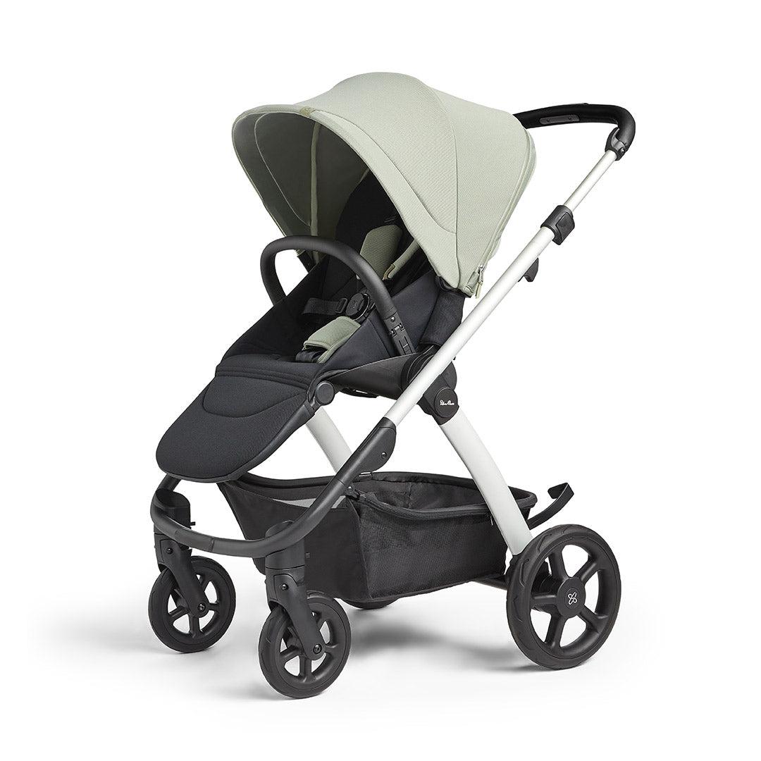 Silver Cross Tide 3-In-1 Pushchair - Sage-Strollers-Sage-No Accessory Box | Natural Baby Shower