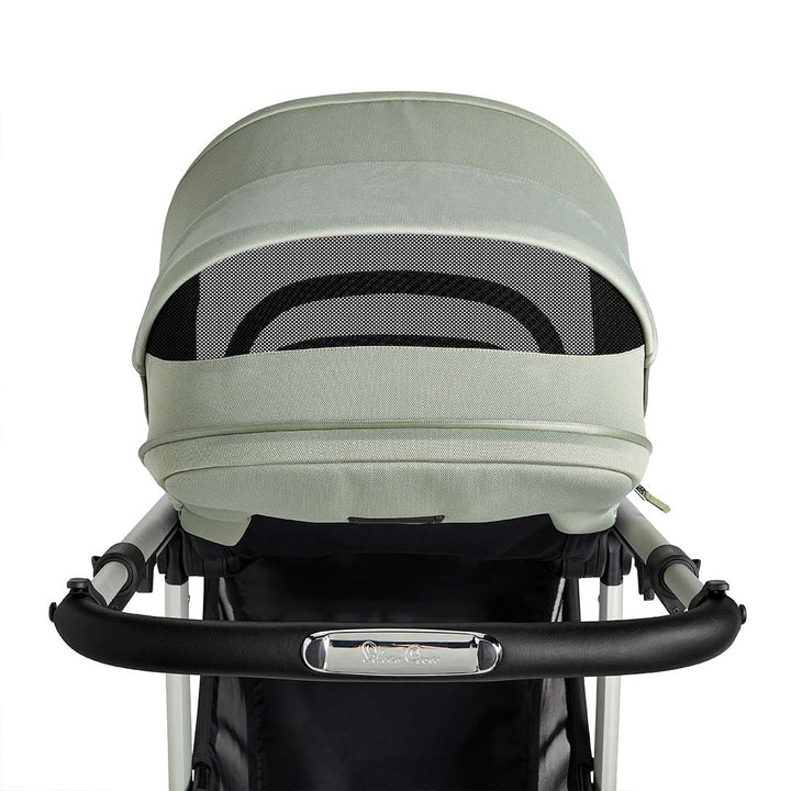Silver Cross Tide 3-In-1 Pushchair + Dream Travel System - Sage-Travel Systems-Sage-No Accessory Box | Natural Baby Shower