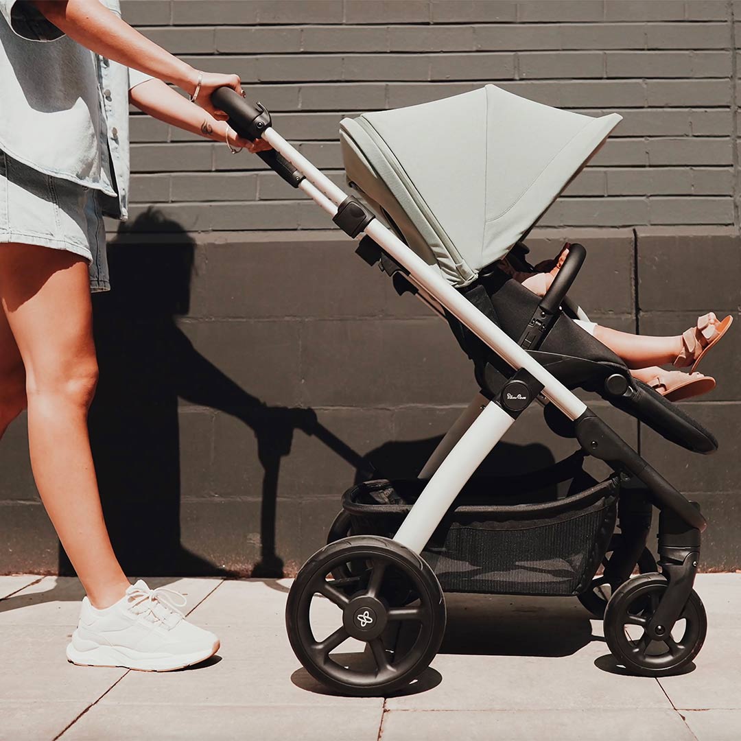 Silver Cross Tide 3-In-1 Pushchair Sage Pushchairs Strollers