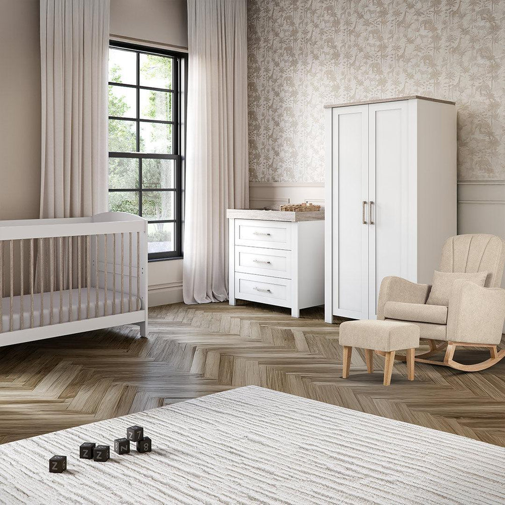Silver Cross Valencia Dresser - Ash White-Chests-Ash White-One Size | Natural Baby Shower