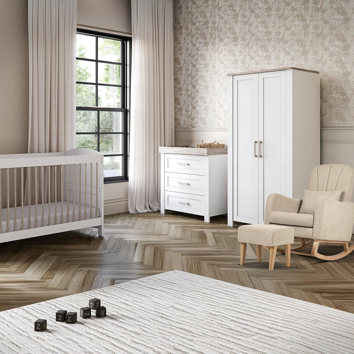 Silver Cross Valencia Dresser - Ash White-Chests-Ash White-One Size | Natural Baby Shower