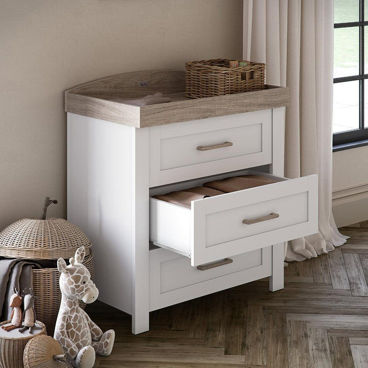 Silver Cross Valencia Dresser - Ash White-Chests-Ash White-One Size | Natural Baby Shower