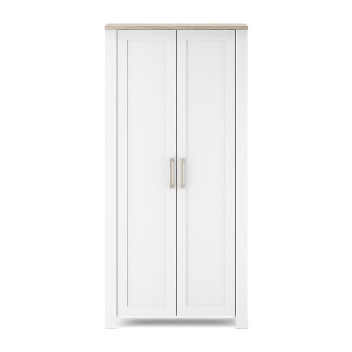 Silver Cross Valencia Wardrobe - Ash White-Wardrobes-Ash White-One Size | Natural Baby Shower