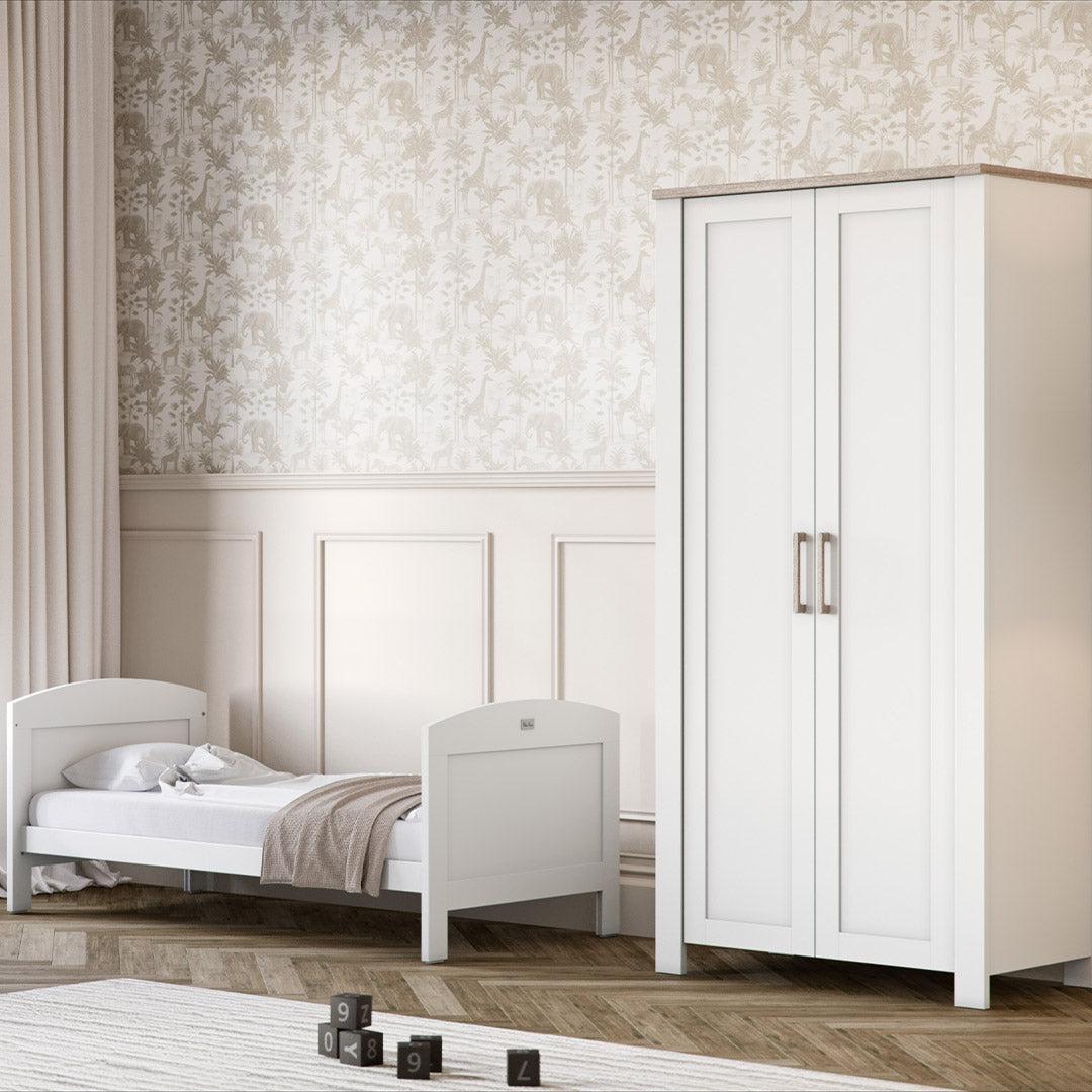 Silver Cross Valencia Wardrobe - Ash White-Wardrobes-Ash White-One Size | Natural Baby Shower