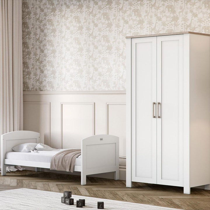 Silver Cross Valencia Wardrobe - Ash White-Wardrobes-Ash White-One Size | Natural Baby Shower