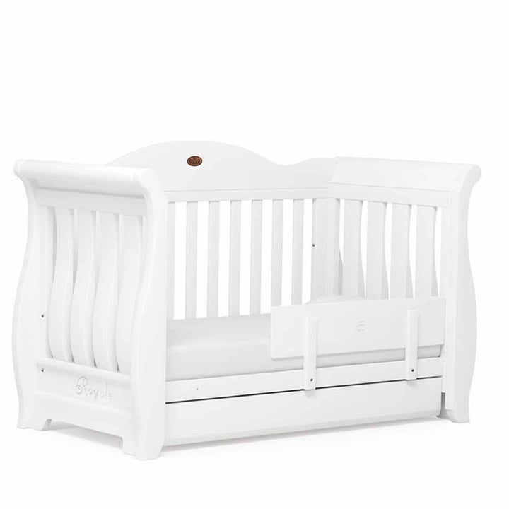 Outlet - Boori Sleigh Royale 3 Piece Nursery Set - Barley White-Nursery Sets- | Natural Baby Shower
