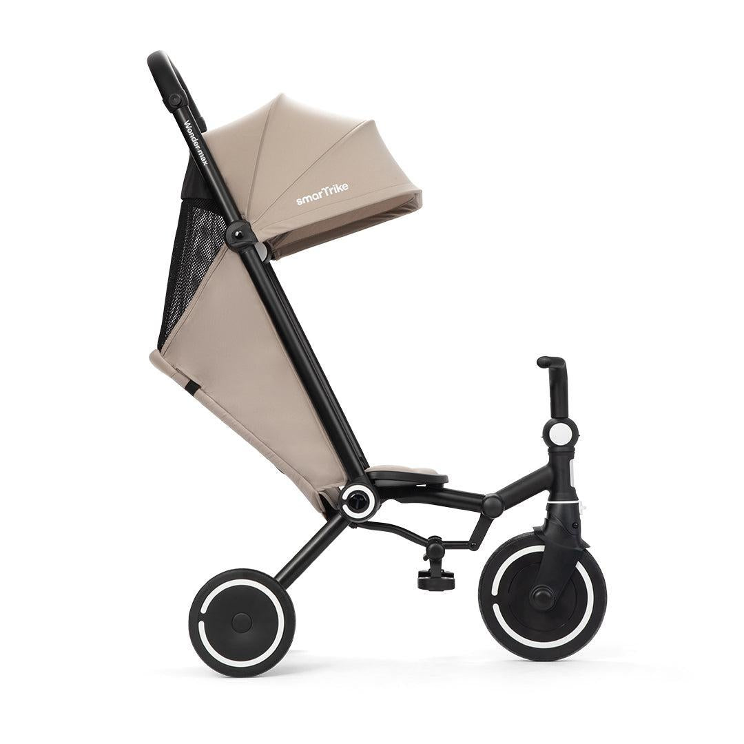 SmarTrike Wonder Max Active Stroller - Beige/Stone-Strollers-Beige/Stone- | Natural Baby Shower