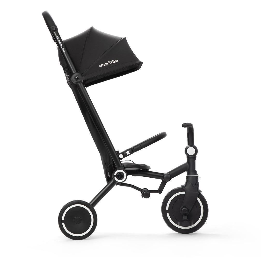 SmarTrike Wonder Max Active Stroller - Jet Black-Strollers-Jet Black- | Natural Baby Shower