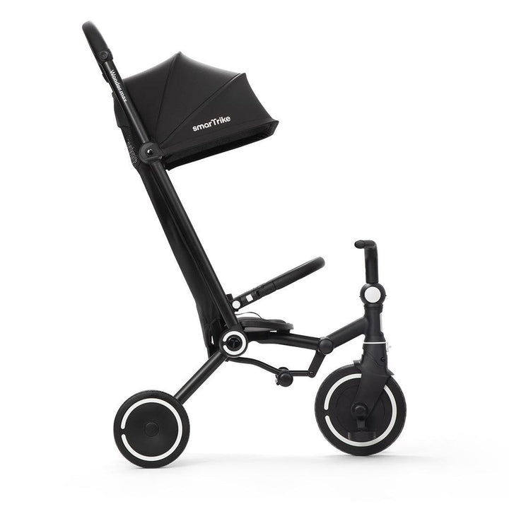 SmarTrike Wonder Max Active Stroller - Jet Black-Strollers-Jet Black- | Natural Baby Shower