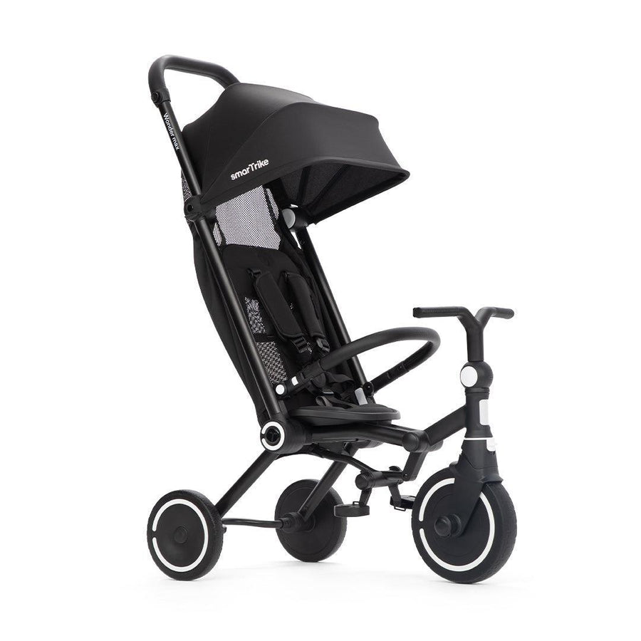 SmarTrike Wonder Max Active Stroller - Jet Black-Strollers-Jet Black- | Natural Baby Shower