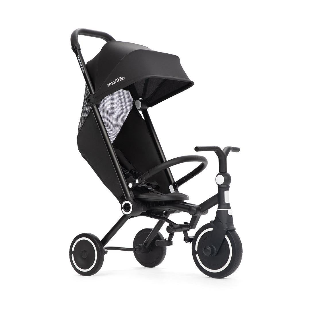 SmarTrike Wonder Max Active Stroller - Jet Black-Strollers-Jet Black- | Natural Baby Shower