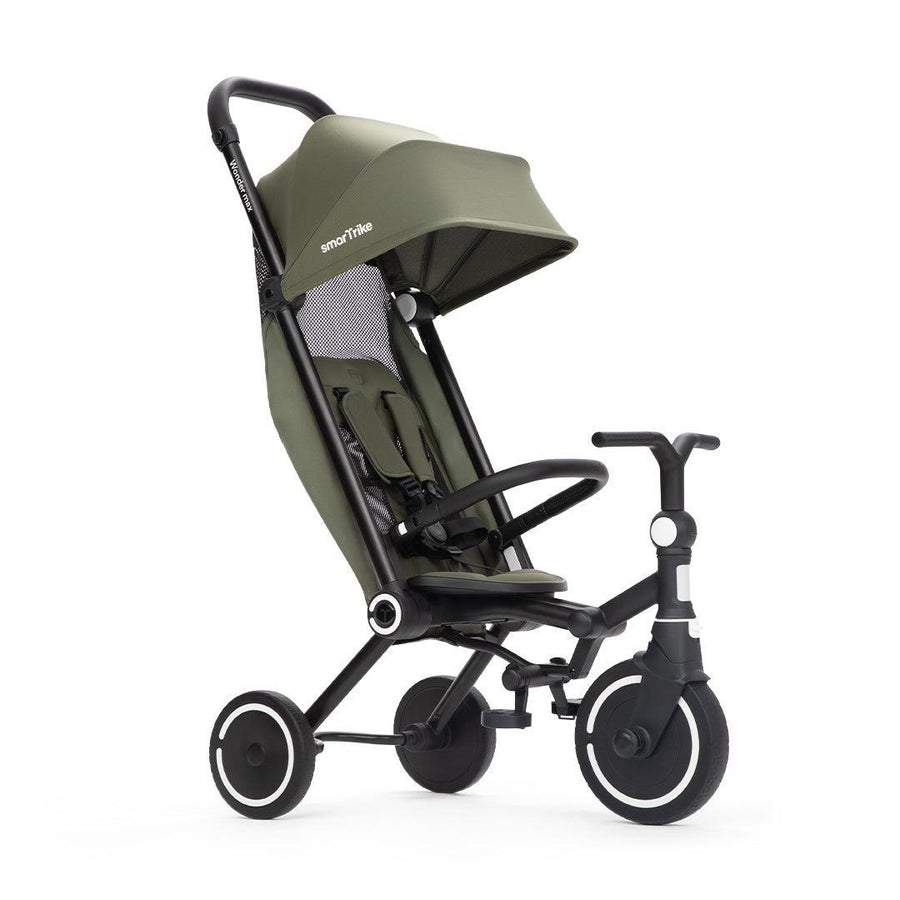 SmarTrike Wonder Max Active Stroller - Sage/Olive-Strollers-Sage/Olive- | Natural Baby Shower
