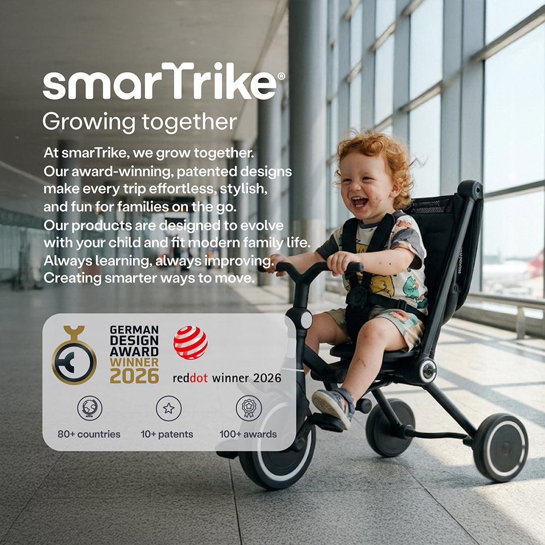 smarTrike Wonder Max Trike - Jet Black-Trikes-Jet Black- | Natural Baby Shower